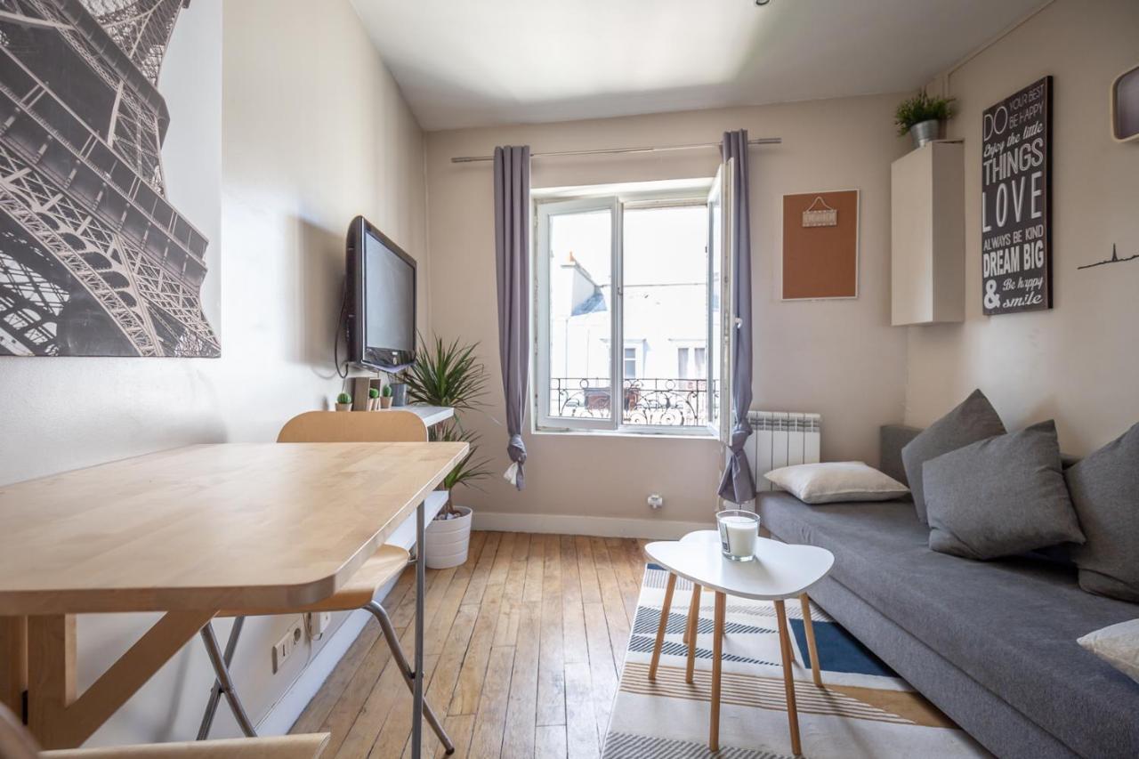 Appartement Petit havre de paix de 27m2 à Montmartre à Paris Extérieur photo